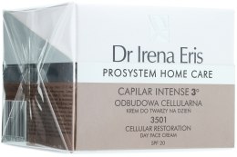 Парфумерія, косметика Денний крем для обличчя - Dr. Irena Eris Prosystem Home Care Capilar Intense 3 Cellular Restoration Day Face Cream SPF20