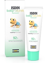 Зволожувальний крем для обличчя для дітей - Isdin Baby Naturals Daily Moisturising Face Cream — фото N1