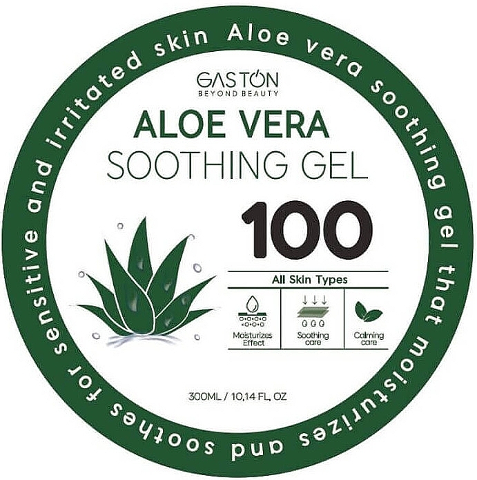 Успокаивающий гель для лица и тела - Gaston Aloe Vera Soothing Gel — фото N1