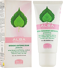 Крем захисний від сонця для обличчя й тіла - Helan Alba Intensive Lightening Cream — фото N2