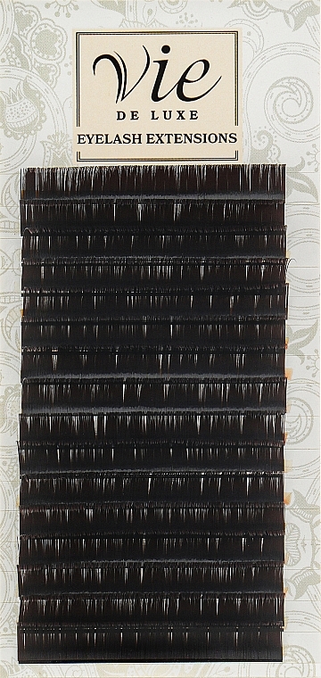 Ресницы в ленте тёмный шоколад, B 0,1/11 - Vie de Luxe — фото N1