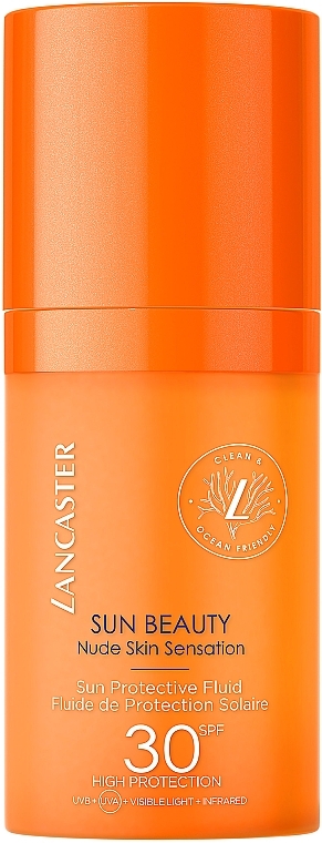 Солнцезащитный флюид для лица - Lancaster Sun Beauty Nude Skin Sensation Sun Protective Fluid SPF30 — фото N1