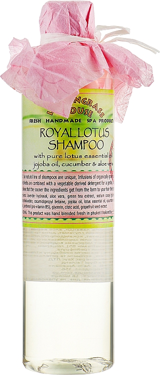 Шампунь "Королевский лотос" - Lemongrass House Royal Lotus Shampoo — фото N2