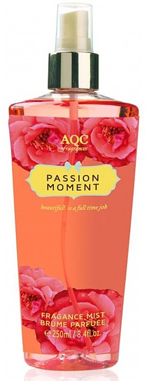 Парфумований міст для тіла - AQC Fragrances Passion Moment Body Mist — фото N1