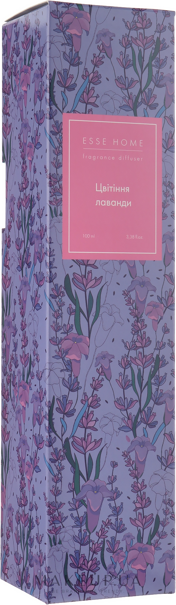 Аромадиффузор "Цветение лаванды" - Esse Home Fragrance Diffuser — фото 100ml