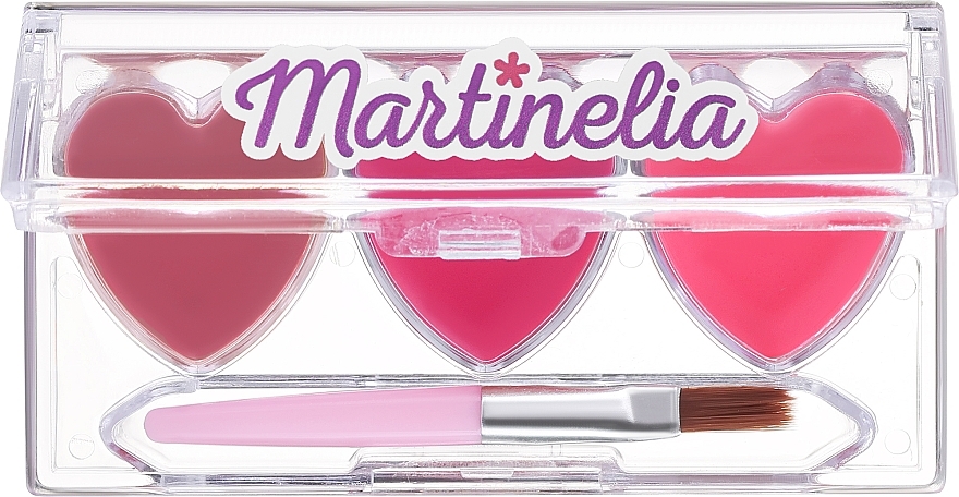 Палетка блисків для губ, мікс 1 - Martinelia Starshine Lip Gloss — фото N1