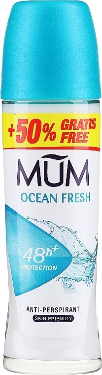Антиперспірант кульковий "Океанська свіжість" - Mum Ocean Fresh Roll On Anti-perspirant — фото N1