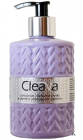 Жидкое мыло для рук - Cleava Violet Soap — фото N1