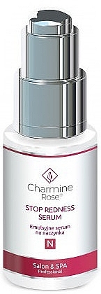 Емульсійна сироватка для судин - Charmine Rose Stop Redness Serum — фото N1