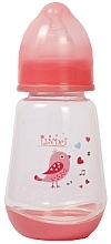 Парфумерія, косметика Пляшка для годування з силіконовою соскою, 150 мл, розова - Lindo Li 115