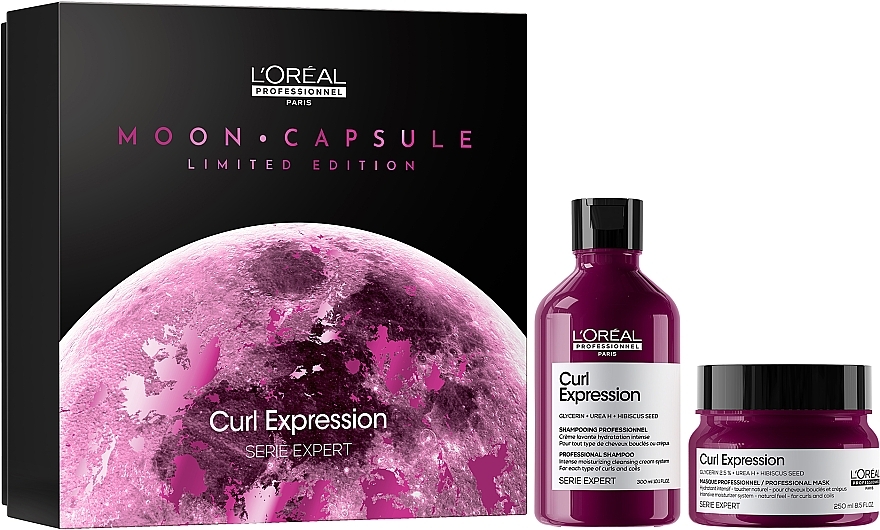 Набор - L'Oreal Professionnel Serie Expert Curl Expression (shmp/300 ml + h/mask/250 ml) — фото N1