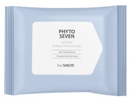 Салфетки для снятия макияжа - The Saem Phyto Seven Lip and Eye Makeup Remover Pad