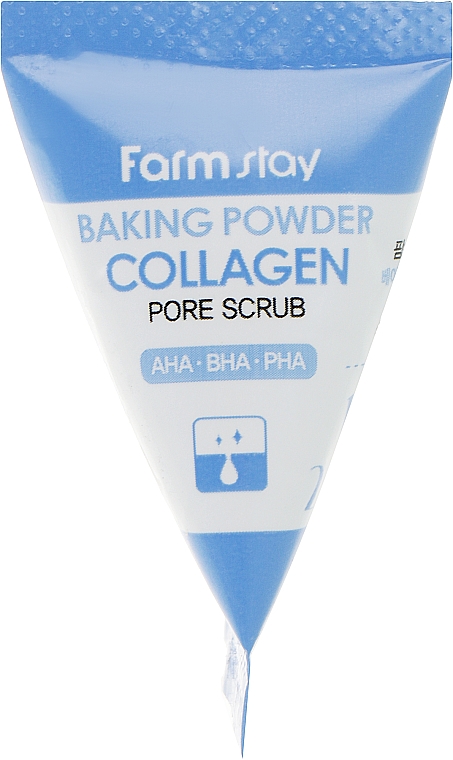 Скраб для лица с содой и коллагеном - FarmStay Collagen Baking Powder Pore Scrub — фото N4