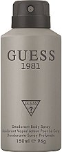 Парфумерія, косметика Guess 1981 For Men - Дезодорант