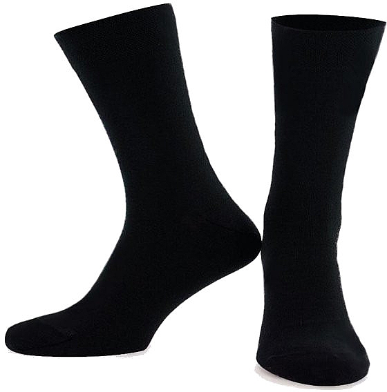 Чоловічі шкарпетки NTF MS3C/Sl-cl, black - Modna Zona — фото N1