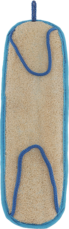 Мочалка з люфи довга, блакитна - Soap Stories — фото N1