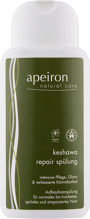 Кондиціонер для сухого і нормального волосся - Apeiron Keshawa Repair Conditioner — фото N1