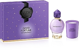 Духи, Парфюмерия, косметика Viktor & Rolf Good Fortune - Набор (edp/90ml + cand/70g)