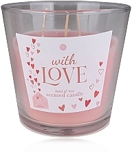 Ароматическая свеча в стакане - Accentra With Love Scented Candle — фото N1