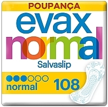 Щоденні прокладки "Нормал", 108 шт. - Evax Salvaslip — фото N1