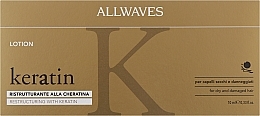 Лосьйон для волосся з кератином - Allwaves Reconstructuring Keratin Lotion — фото N1