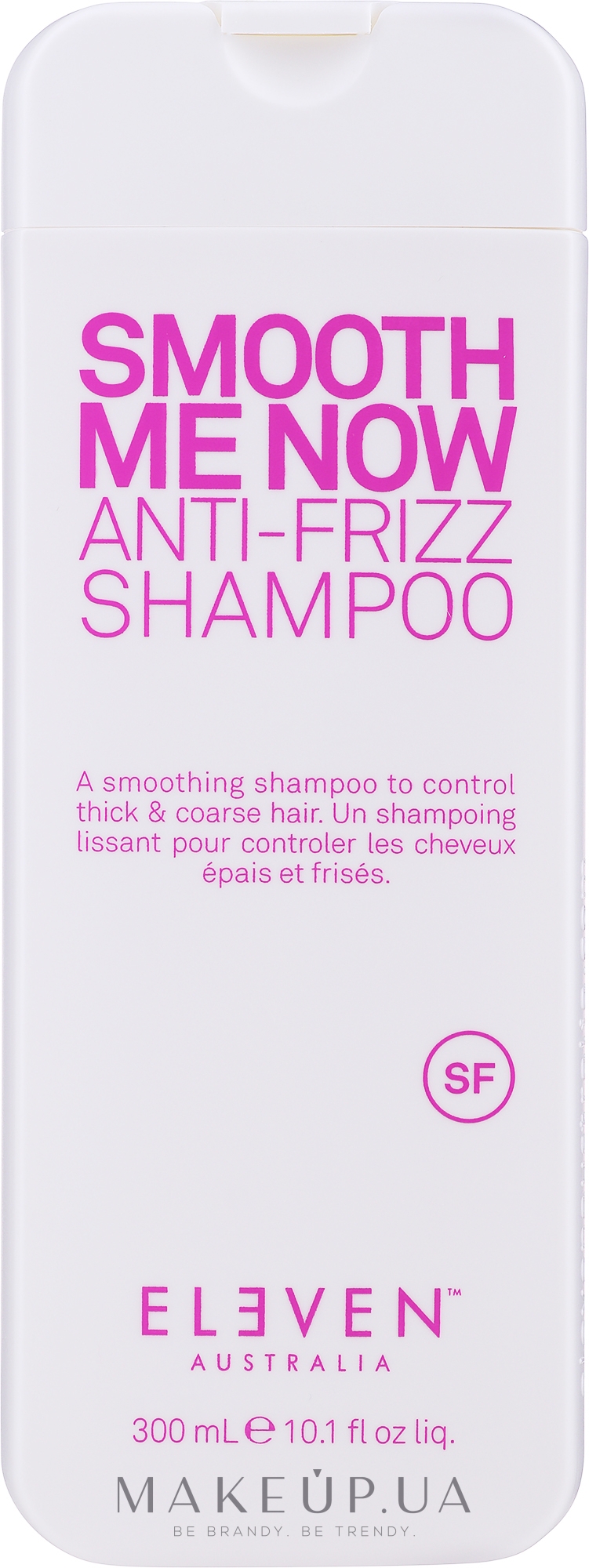 Шампунь для неслухняного й кучерявого волосся - Eleven Australia Smooth Me Now Anti-Frizz Shampoo — фото 300ml