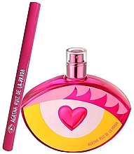 Agatha Ruiz de la Prada Look - Набор (edt/80ml + eye/liner) — фото N2