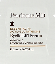 Духи, Парфюмерия, косметика Лифтинг-сыворотка для глаз - Perricone MD Essential Fx Acyl-Glutathione Eyelid Lift Serum (пробник)