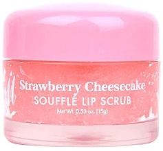 Парфумерія, косметика Скраб-суфле для губ "Полуничний чизкейк" - Barry M Souffle Lip Scrub Strawberry Cheesecake