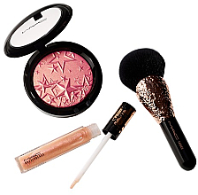 Духи, Парфюмерия, косметика Набор - MACSprinkle of Shine Kit Pink (f/powder/9g + lipgloss/1.92g + brush + bag)