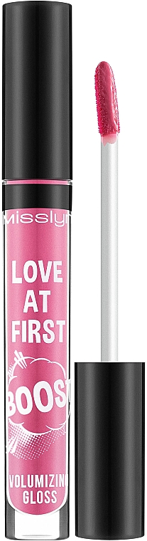 Блиск для губ - Misslyn Love At First Boost Volumizing Gloss — фото N1