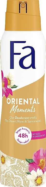 Дезодорант-спрей - Fa Deodorant Oriental Moments 