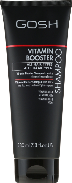 Шампунь для волосся  - Gosh Vitamin Booster Shampoo — фото N3