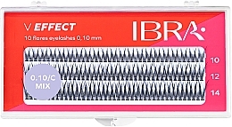 Ibra 10 Flares Eyelash Mix V Effect - Ibra 10 Flares Eyelash Mix V Effect — фото N1