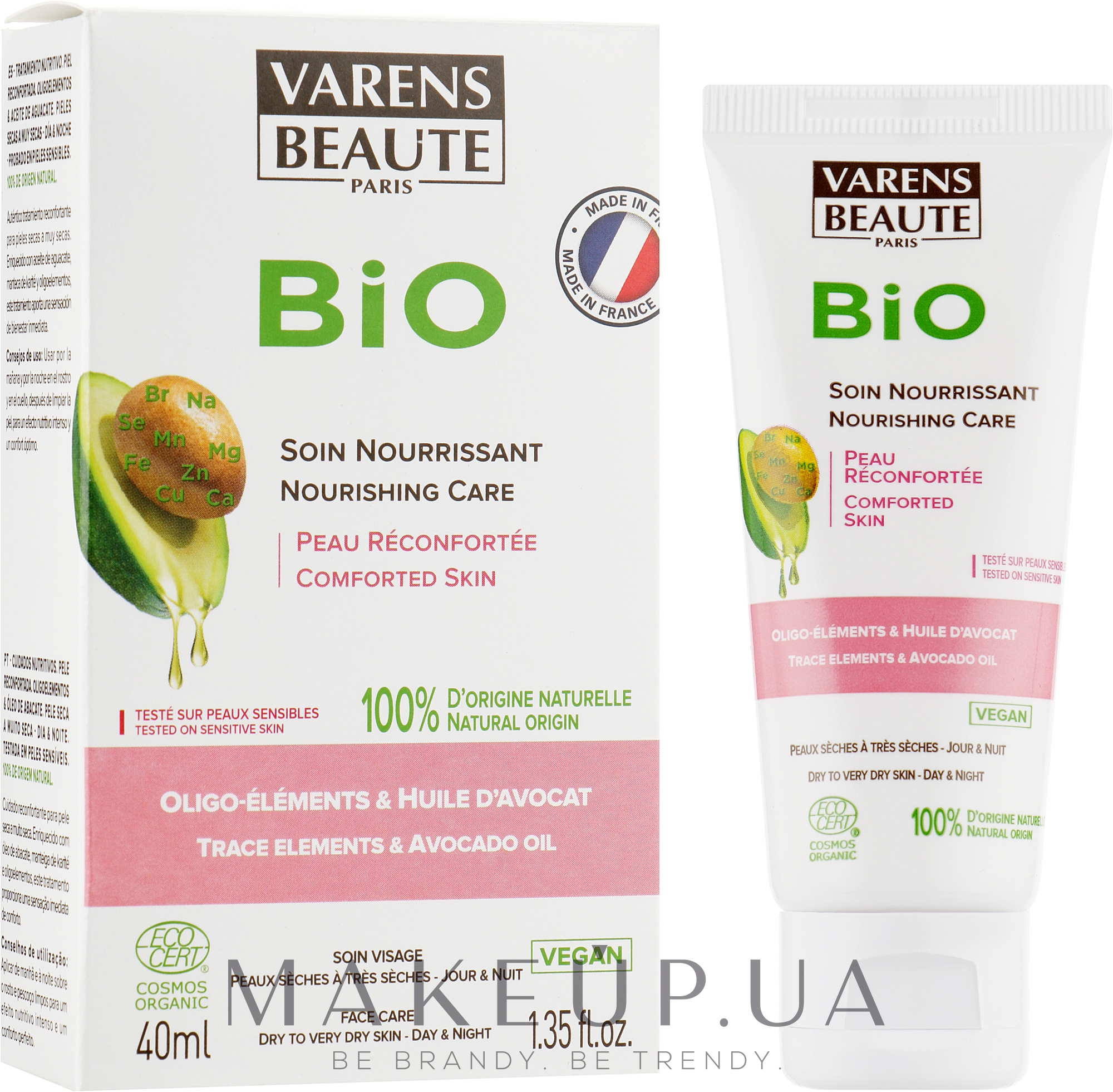 Живильний крем для обличчя - Varens Beaute Bio Nourishing Care — фото 40ml