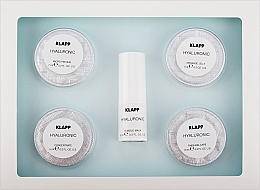 Набор - Klapp Hyaluronic Treatment Set (peel/7ml + mask/8ml + jelly/6g + cr/10ml + conc/5ml) — фото N2