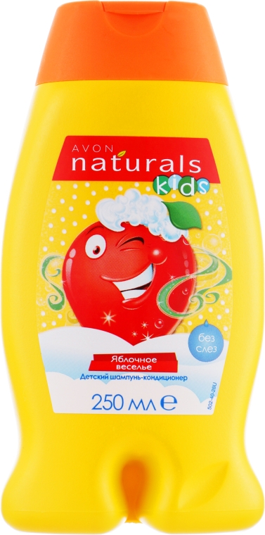 Детский шампунь-кондиционер "Яблочное веселье" - Avon Shampoo — фото N1