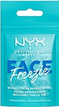 Духи, Парфюмерия, косметика Освежающие патчи для контура глаз - NYX Professional Makeup Face Freezie Parches Refrescantes Contorno De Ojos