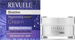 Ночной крем для лица - Revuele Bioactive Skincare Regenerating Night Cream — фото N2