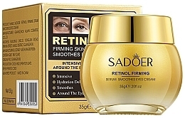 Парфумерія, косметика Крем навколо очей з ретинолом - Sadoer Retinol Firming Smoothes Eyes Cream