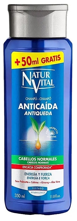 Шампунь проти випадіння для нормального волосся - Natur Vital Anti-Hair Loss Shampoo Normal Hair — фото N1