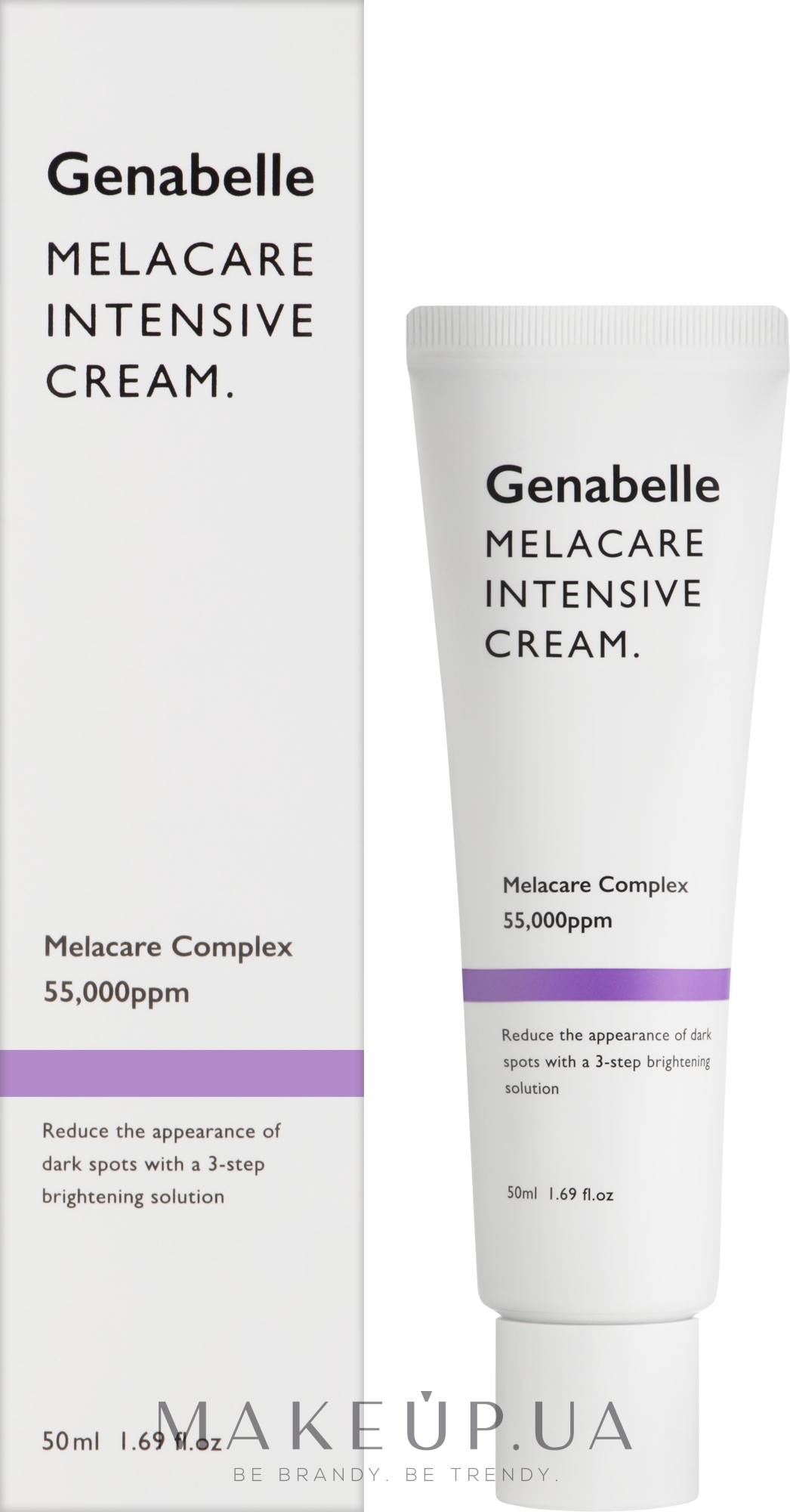 Крем для борьбы с пигментацией кожи лица - Genabelle Melacare Intensive Cream  — фото 50ml