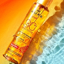 Бронзирующий крем для лица и тела - Nuxe Sun Tanning Oil Face & Body SPF 30 — фото N3