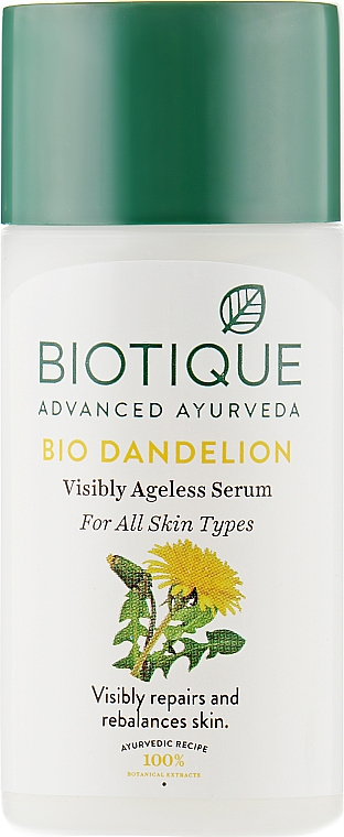 Омолаживающая сыворотка "Одуванчик" - Biotique Rejuvenating Dandelion Serum  — фото N2