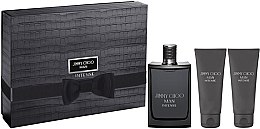 Духи, Парфюмерия, косметика Jimmy Choo Man Intense - Набор (edt/100ml + ash/b/100ml + sh/gel/100ml)