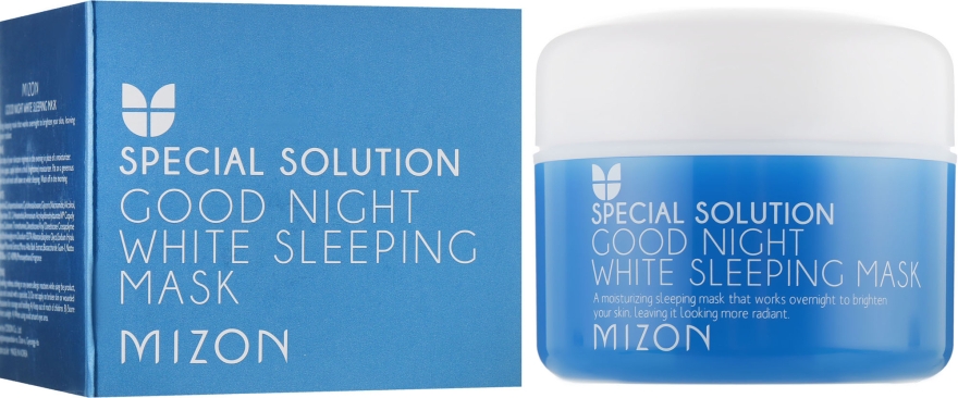 Ночная осветляющая маска с лавандой для лица - Mizon Good Night White Sleeping Mask