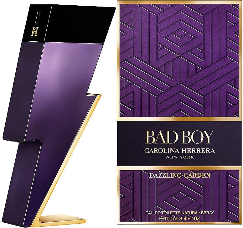 Carolina Herrera Bad Boy Dazzling Garden - Туалетная вода — фото N1