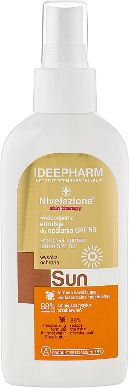 Сонцезахисний лосьйон для тіла - Farmona Nivelazione Skin Therapy Sun Waterproof Sun Lotion SPF50 — фото N1