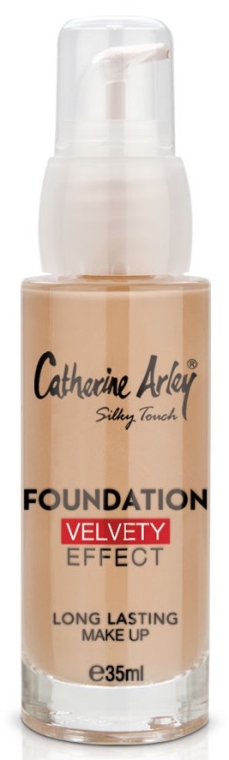 Устойчивый тональный крем "Вельвет" для лица - Catherine Arley Velvety Effect Foundation