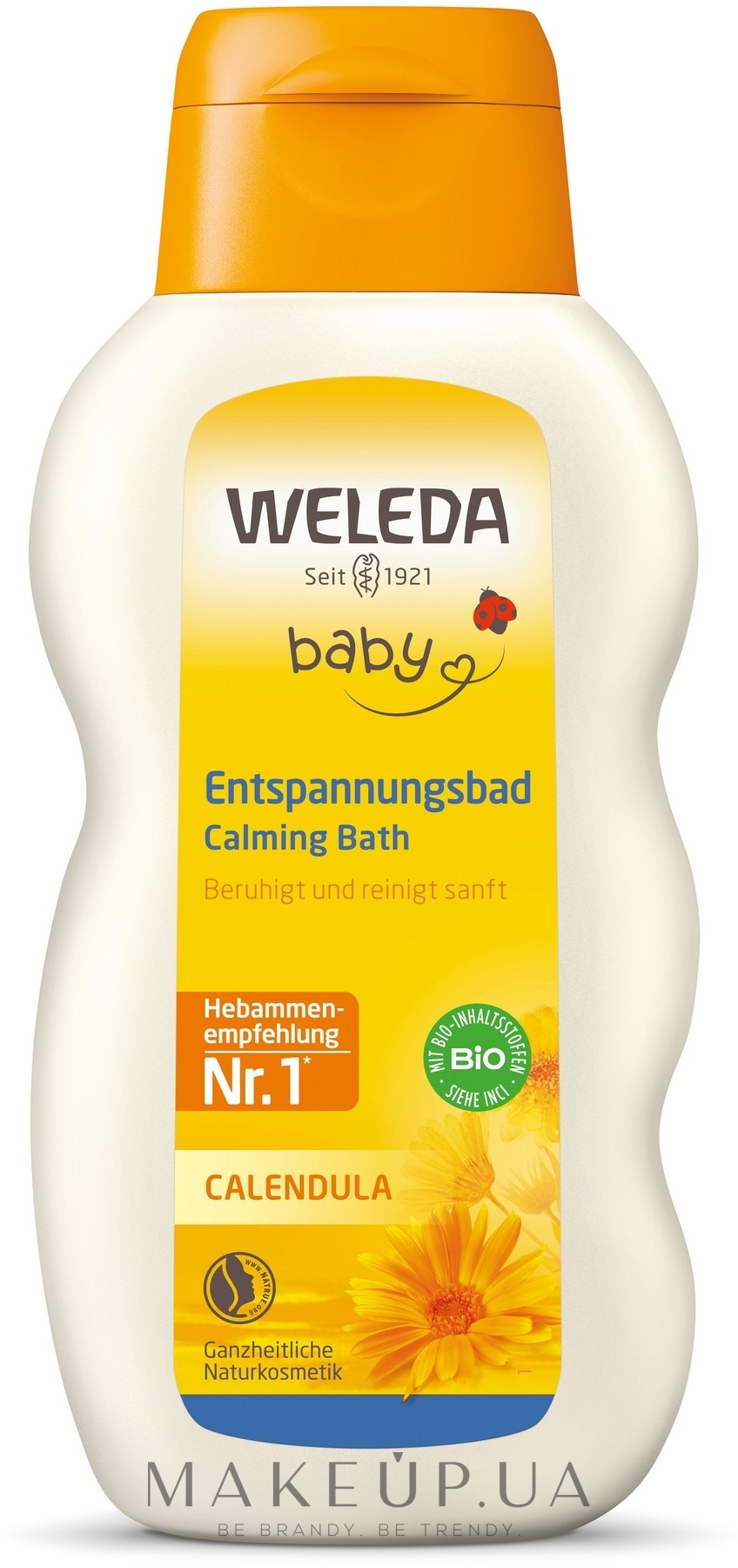 Средство для купания младенцев - Weleda Calendula-Bad — фото 200ml